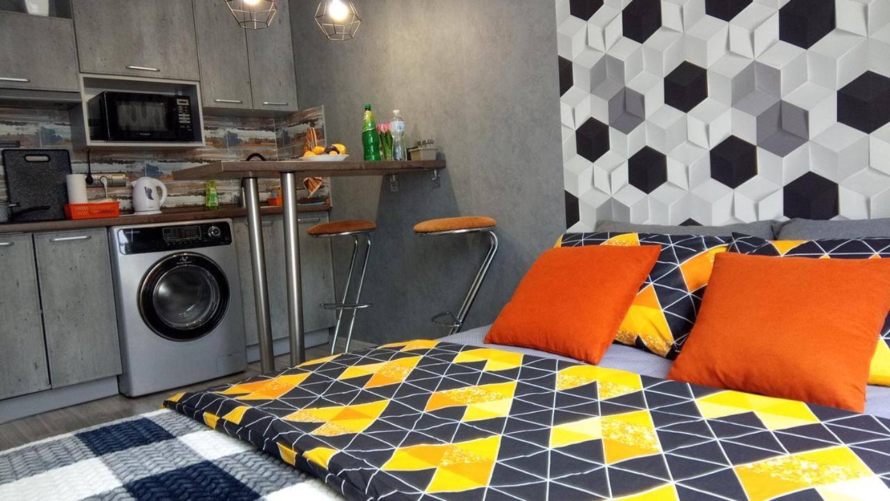 Loft Studio Apartment In The Gated Residential Complex Comfort Town Кт-05 Kijev Kültér fotó