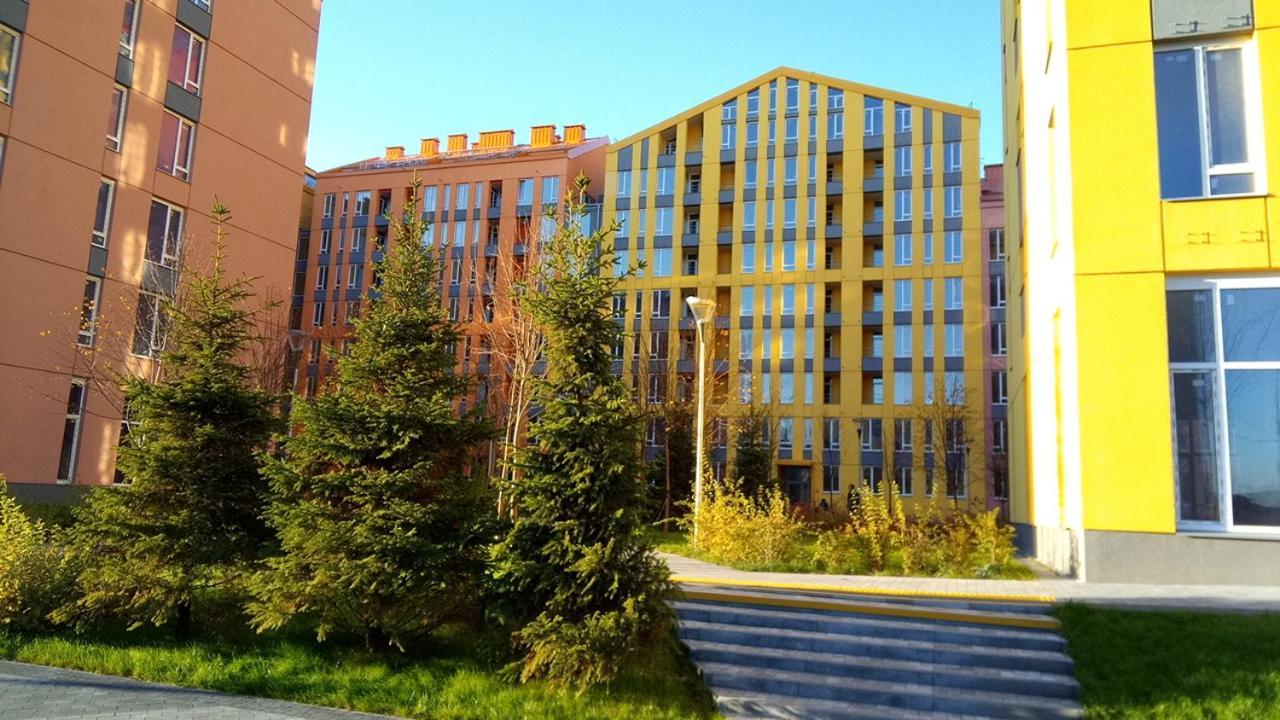 Loft Studio Apartment In The Gated Residential Complex Comfort Town Кт-05 Kijev Kültér fotó
